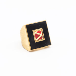 Anello 'Square' Geometric