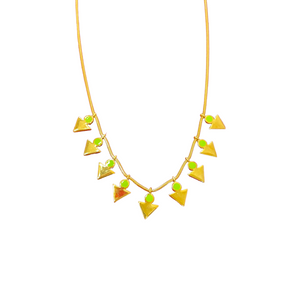 Collana TUMI 9 triangoli