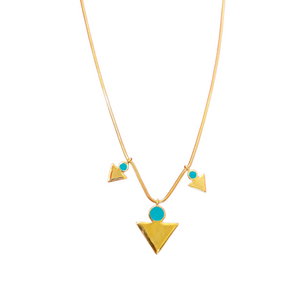 Collana TUMI 3 triangoli